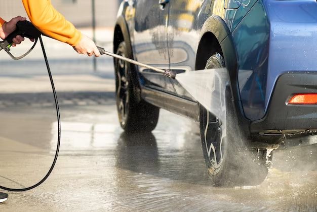 What happens if you just wash your car with water