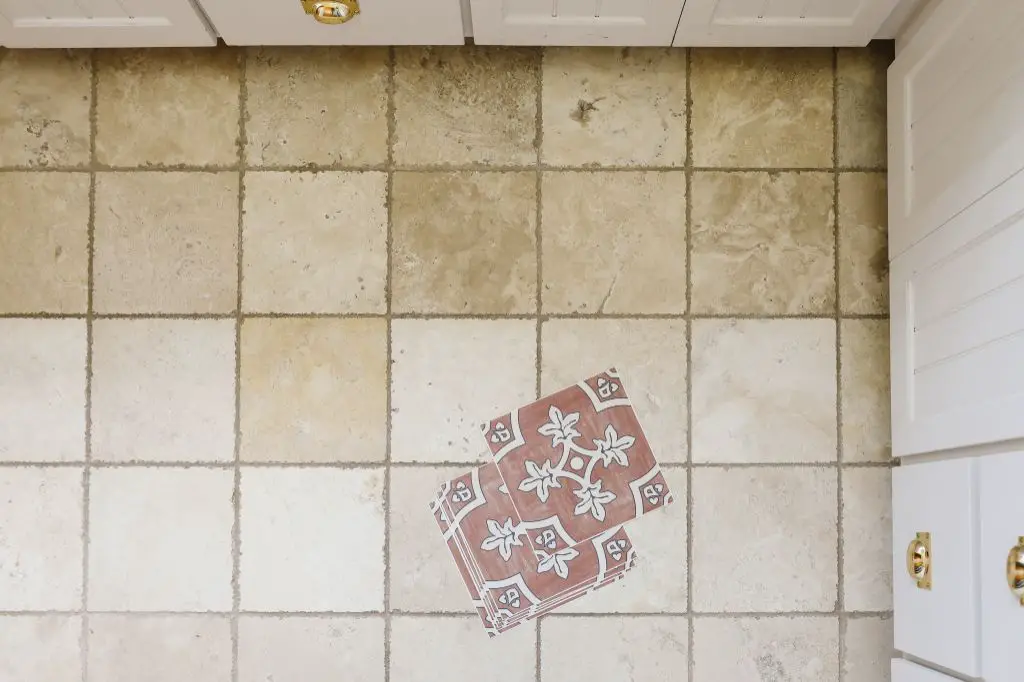 Can you use peel and stick tile over ceramic tile