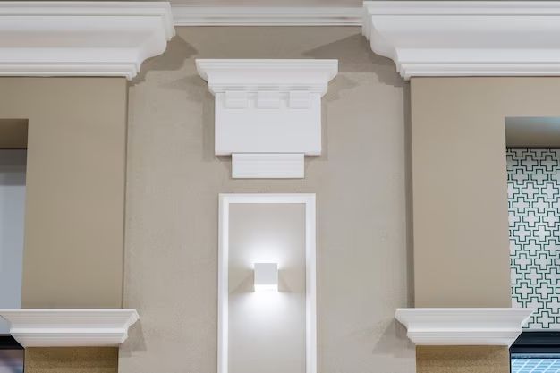 How do you add lights to crown molding