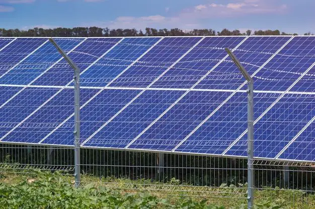 Where do you put solar lights on a fence