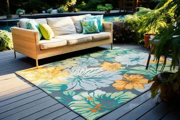 Do outdoor rugs dry quickly