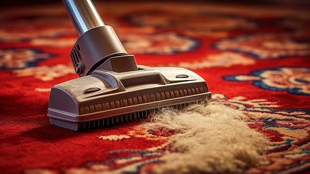 How do you deep clean a Persian rug at home