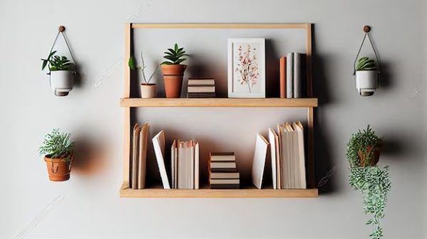 How do you anchor bookshelf to wall?