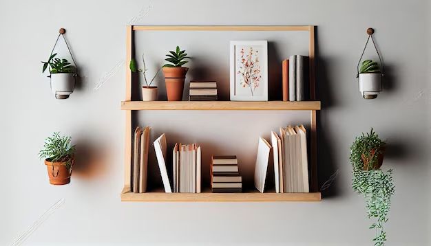 How do you anchor bookshelf to wall