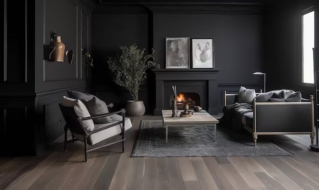 Is a black fireplace a good idea