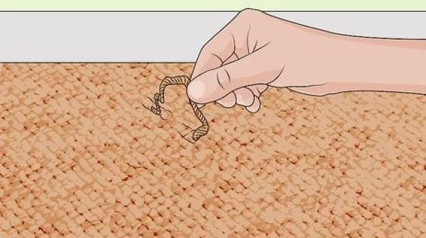 How do you fix carpet snags?