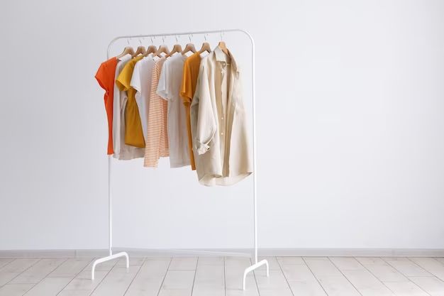 How do you make a clothing rack at home