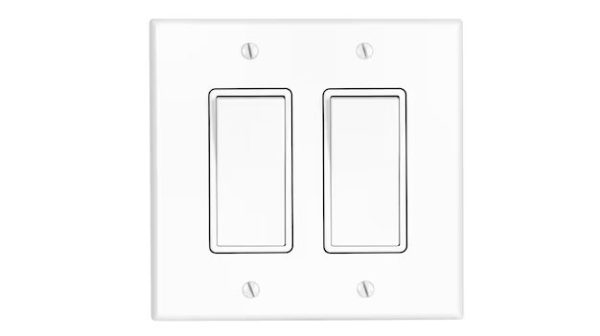 What is a light switch with 2 switches called?