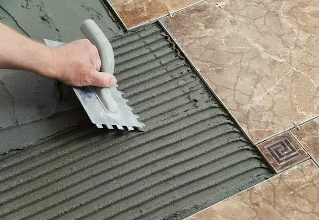 Can you put tile over concrete outside