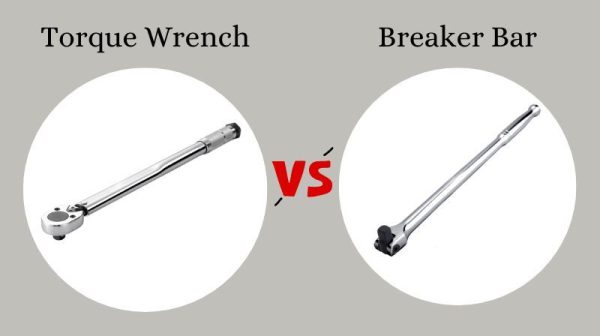 What is the difference between a breaker bar and a torque wrench?