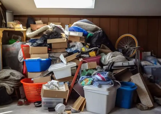 How do you declutter a hoarder's house fast