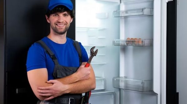 How do I heat my garage refrigerator?