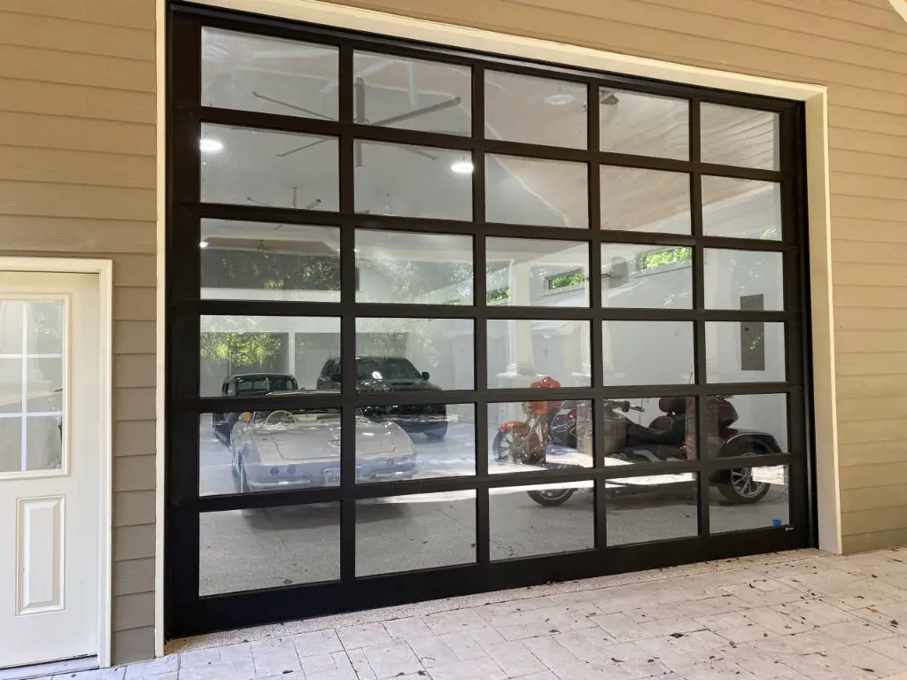 Is insulated glass on garage door worth it