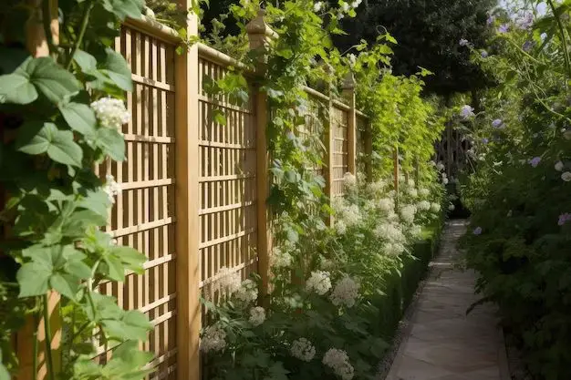 Can I put trellis on top of my fence