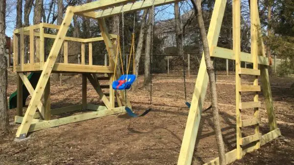 Is it cheaper to build your own swing set?