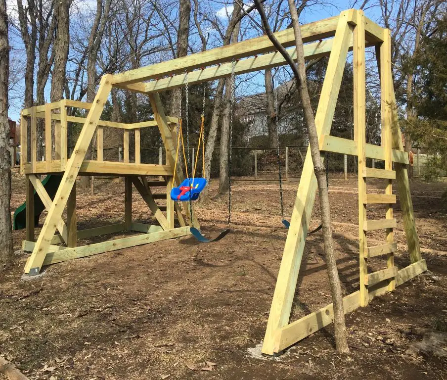 Is it cheaper to build your own swing set