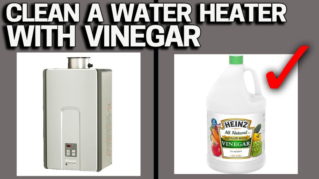 How much vinegar do I use to flush my tankless water heater