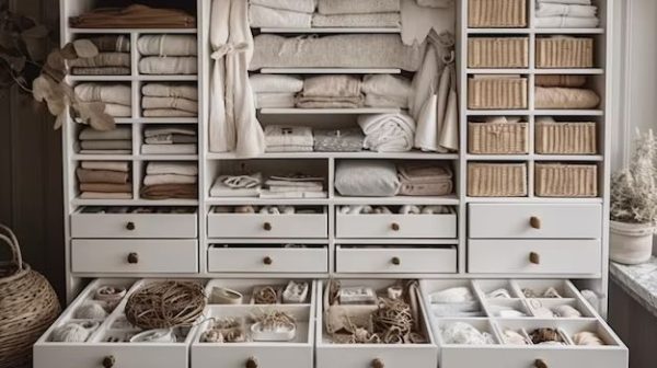 How do you turn shelves into drawers?