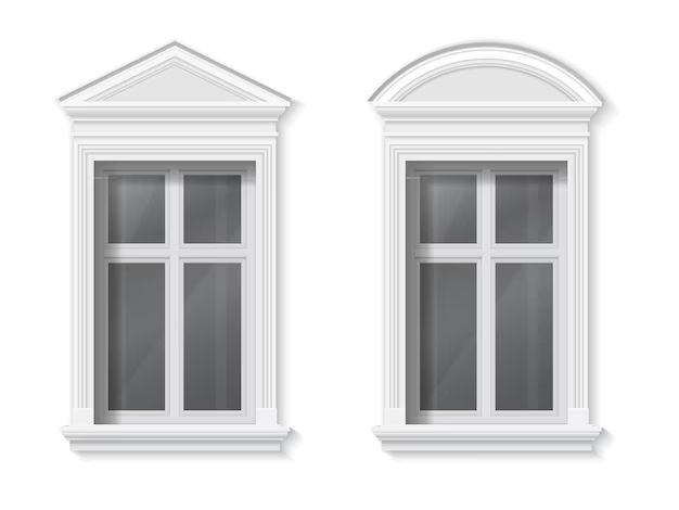 What is colonial window trim