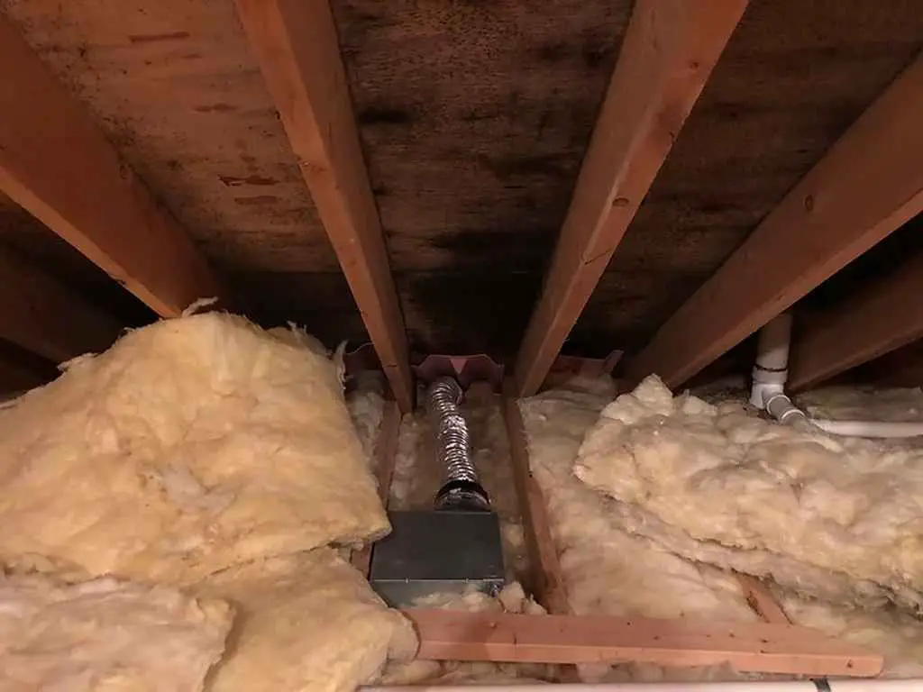 Is it OK to vent a bathroom fan into the attic