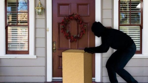 How do you hide packages from porch pirates?