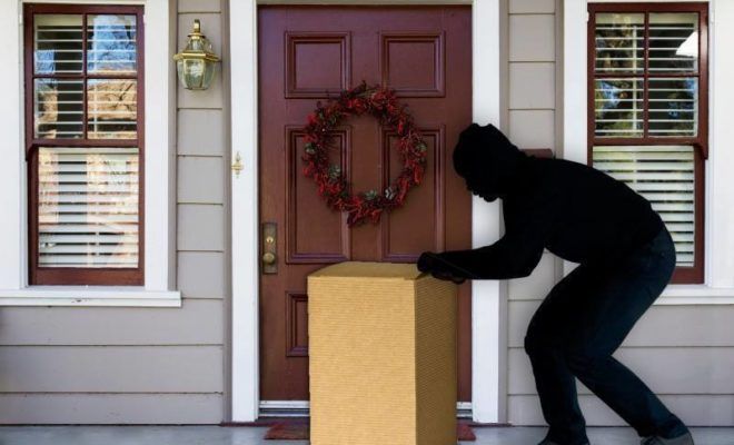 How do you hide packages from porch pirates