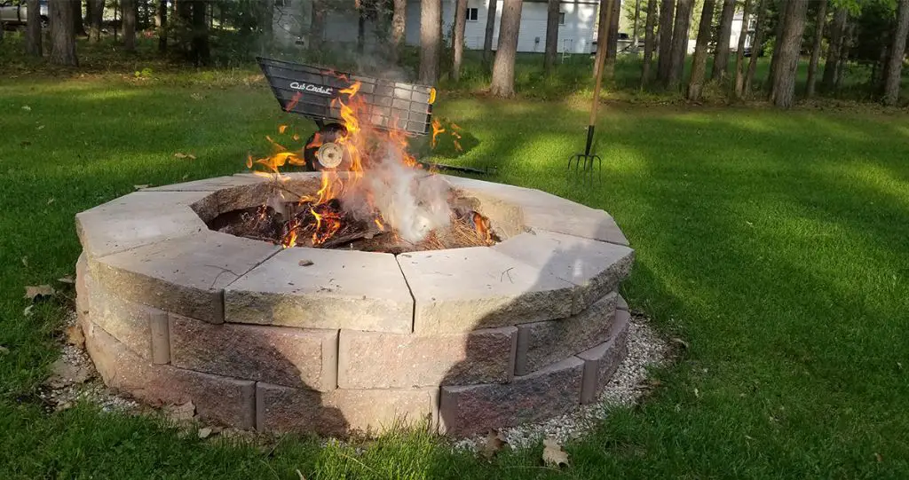 What is the best wall block for a fire pit