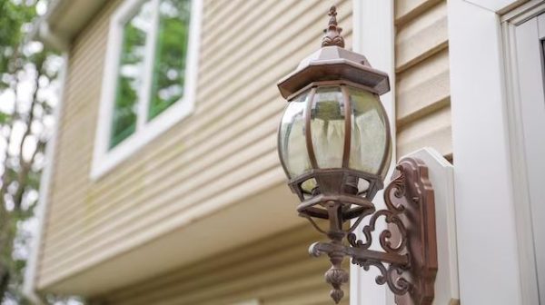 Can I mount a light on siding?