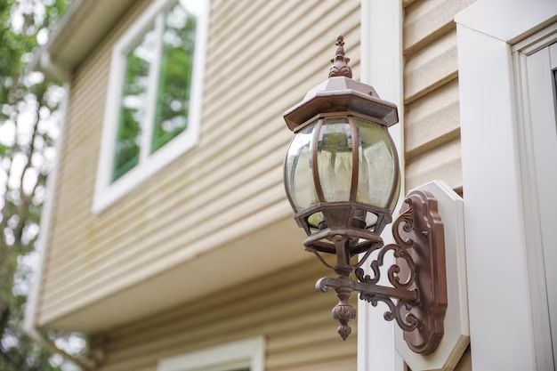 Can I mount a light on siding