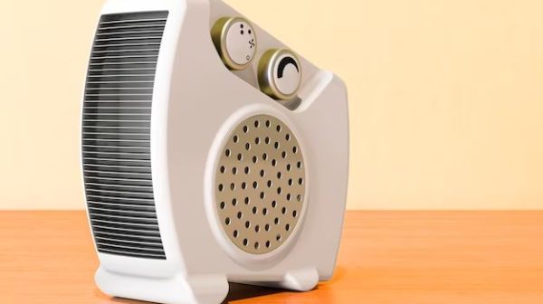 What portable heater is safe for the bathroom?