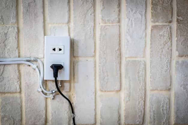 Is it safe to put an extension cord in a wall