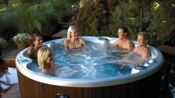 What type of hot tub is easiest to maintain?