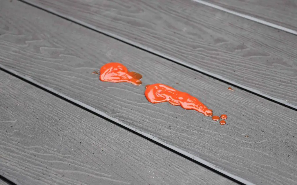 What kind of stain do you use on composite decking