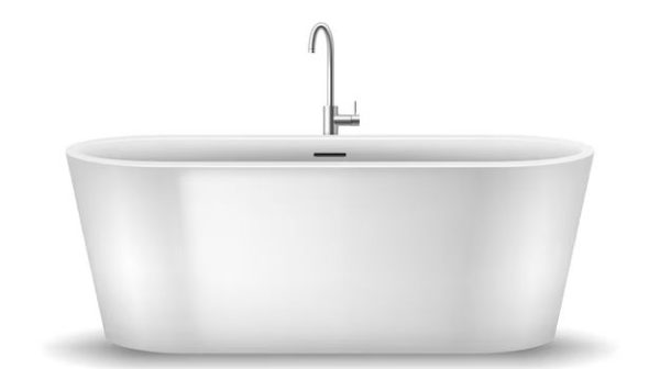 What are the cons of an acrylic tub?