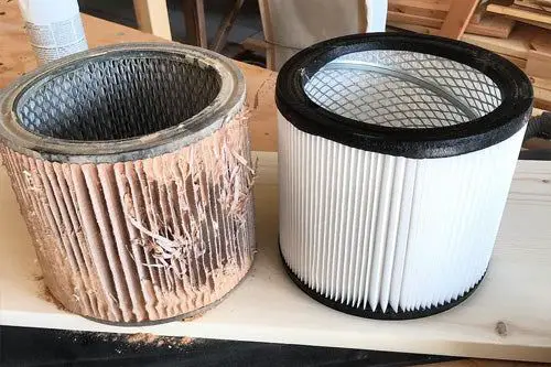 Can shop vac filters be washed