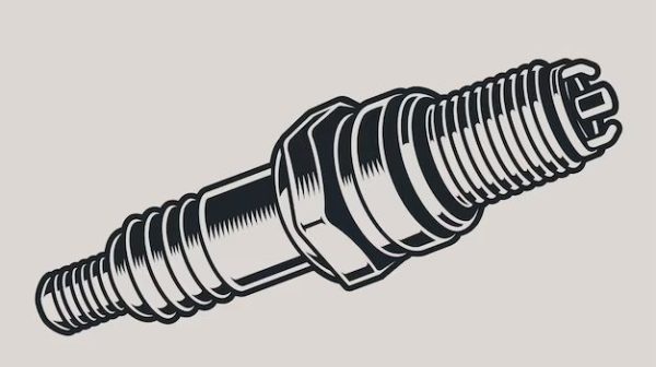 What does the spark plug tester light mean?