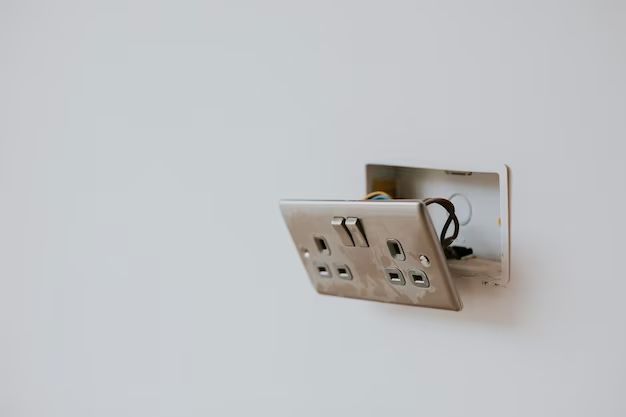 How do you fill a gap between an outlet and a wall cover