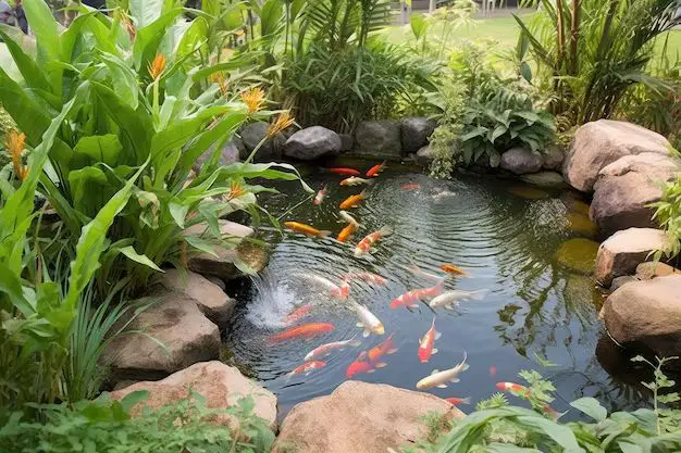 Can a koi pond be above ground