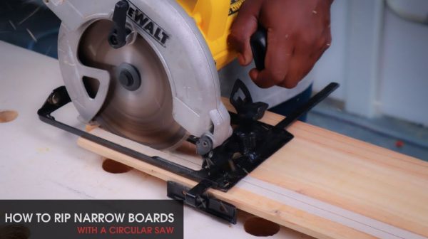 Can you rip a 2×4 with circular saw?