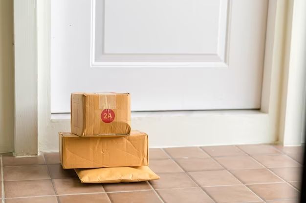 How do I make a parcel drop box at home