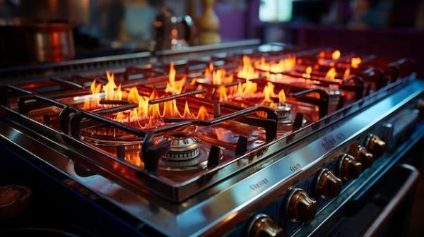 Is there a heating element in a gas oven?