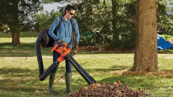 What is the best machine to pick up leaves?