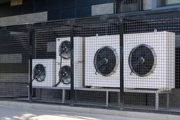 Is it OK to put a fence around an air conditioner