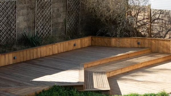 Can you put a wood deck over a concrete patio?