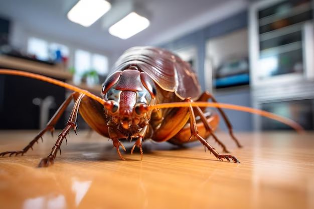 What causes flying roaches in your house