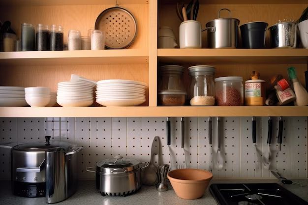 How do you store pots and pans without storage