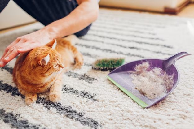 How do you get pet hair out of carpet