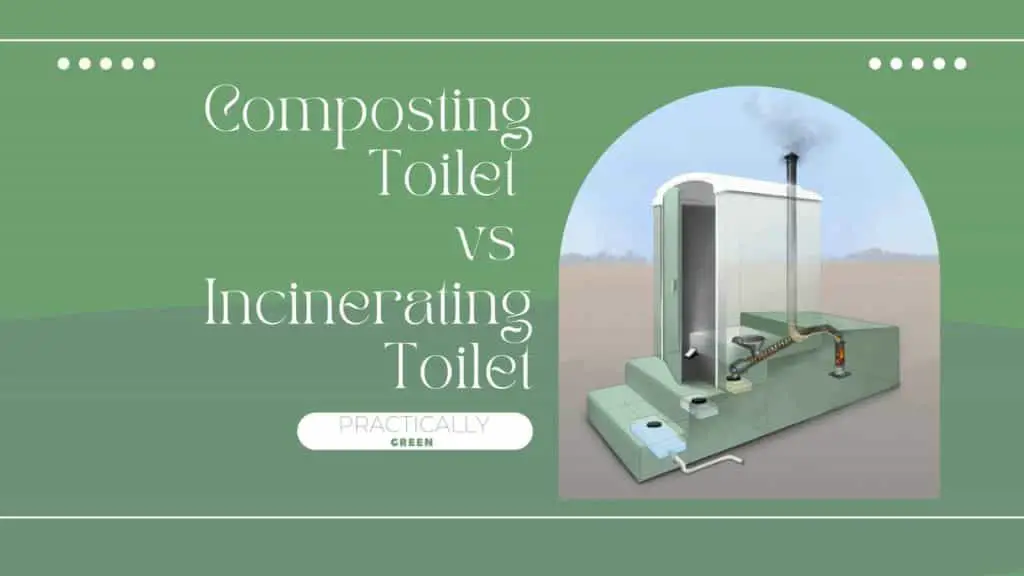 Do incinerating toilets use a lot of electricity