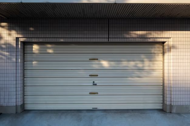 How do you seal the inside sides of a garage door