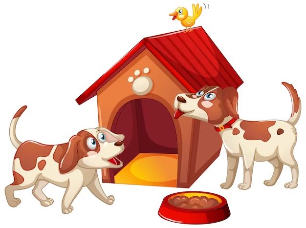 Can two dogs share a dog house